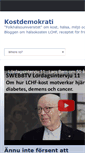 Mobile Screenshot of kostdemokrati.se