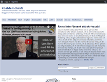Tablet Screenshot of kostdemokrati.se